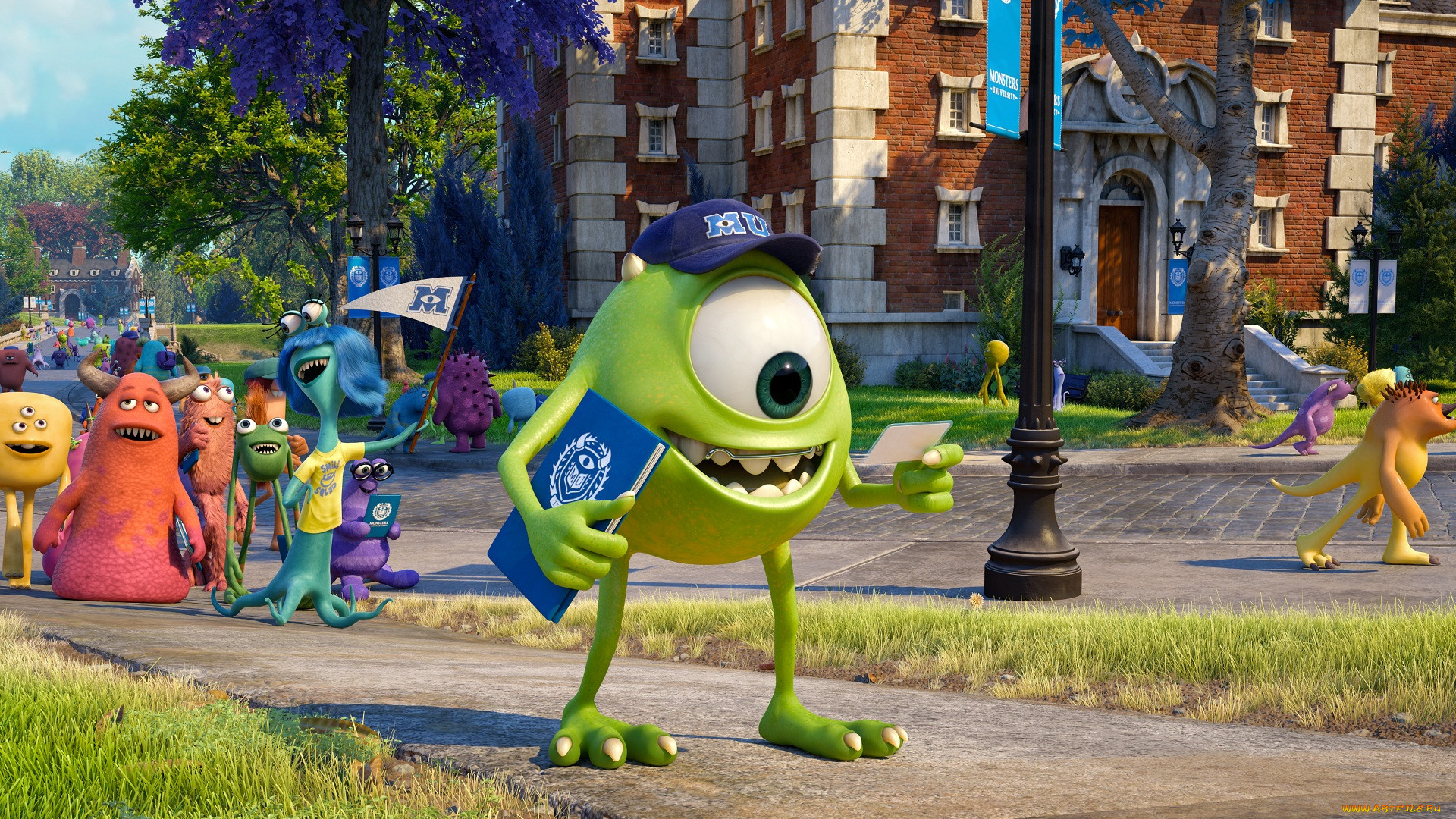 , monsters, university, 